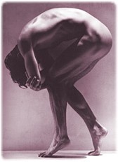 +Foto: Greg Gorman, Tony Ward Bent Over, 1988